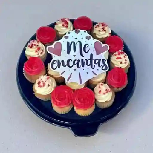 Minicupcakes X20 Me Encantas Ref Mca066