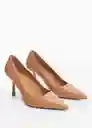 Zapatos Med Mujer Camel Talla 39 Mango