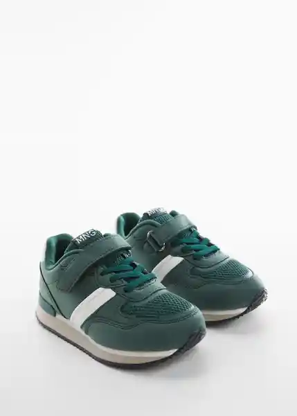 Zapatos Deportiva Airagb Verde Talla 23 Niños Mango