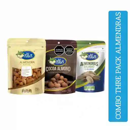 Combo Three Pack Almendras