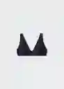 Top Bikini Galap Negro Talla XL Mujer Mango