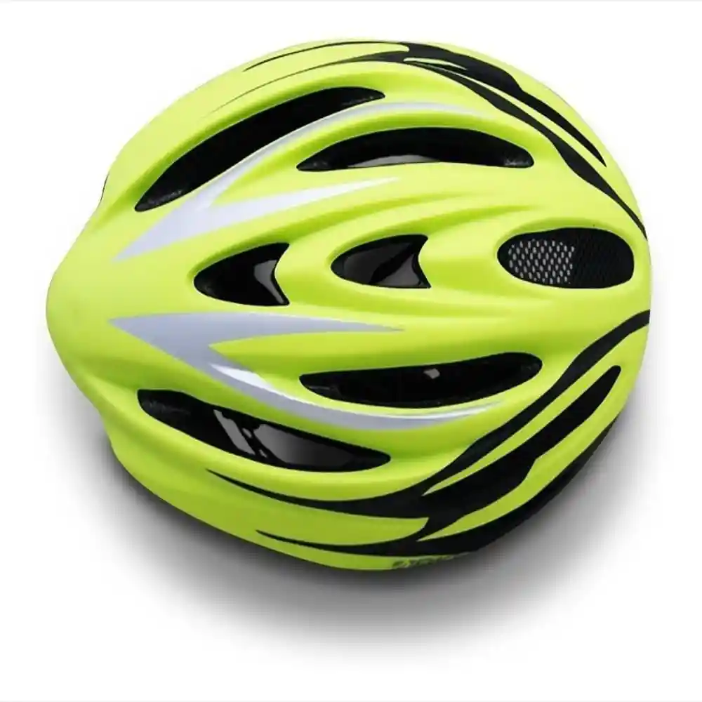 Bks Casco Para Adultos Sport Ajustable Negro y Amarillo Talla L