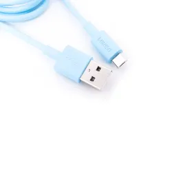 Miniso Cable de Datos Android Tpe Flexible 2.4A 1 m Mediano Azul