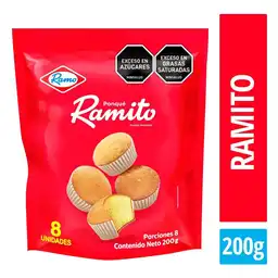 Ponqué Ramito Ramo x8 200g