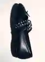 Zapatos Stud Negro Talla 38 Mujer Mango