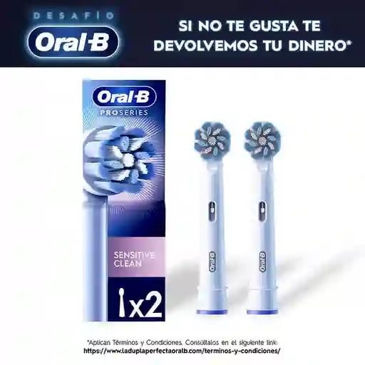 Oral-B Cabezal Repuesto Para Cepillo Eléctrico Sensitive Clean