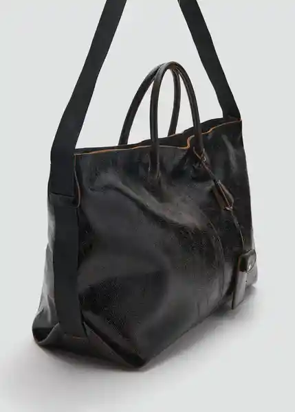 Bolso G Kali Negro Talla 99 Mujer Mango