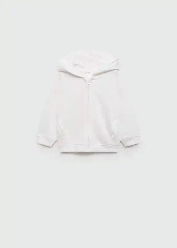 Sudadera Dinab Off White Talla 67 Niñas Mango