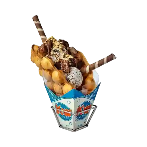 Waffle Tentación Brownie