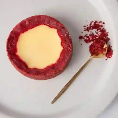 Galleta Red Velvet con Salsa Cheesecake