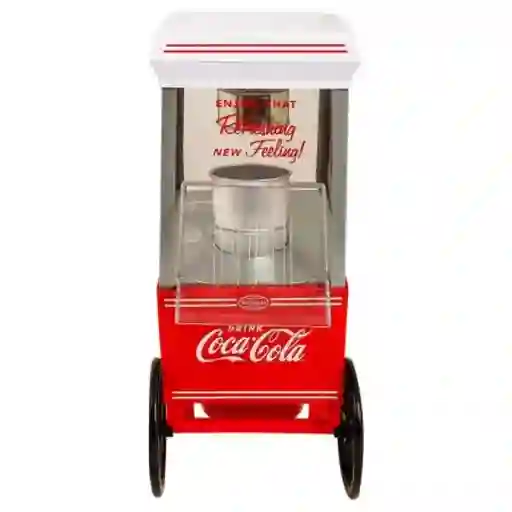 Nostalgia Electrics Crispetera Coca Cola Carrito Pequeño Ofp501