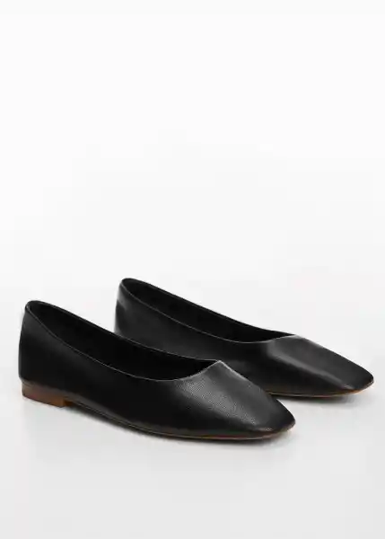 Zapatos Sua Negro Talla 37 Mujer Mango