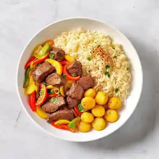 Lomo Saltado Estilo Austin