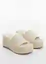 Sandalias Martha Offwhite Talla 35 Niñas Mango