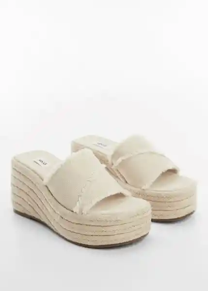 Sandalias Martha Offwhite Talla 35 Niñas Mango