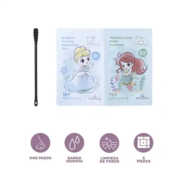 Tira Nasales Para Eliminar Puntos Negros Disney Princesa Miniso