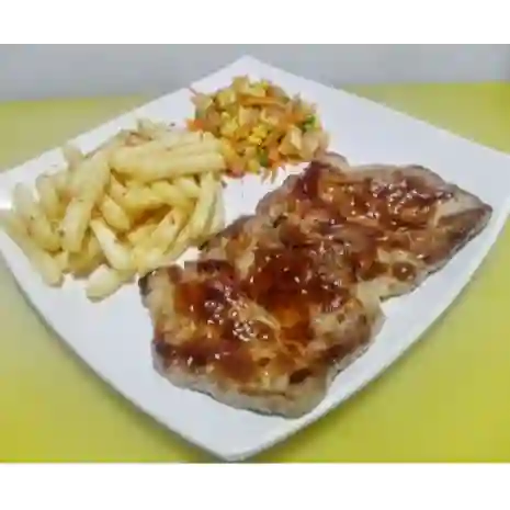 Filete de Pechuga a la Plancha O Cerdo