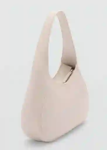 Bolso M Rafa Off White Talla 99 Mujer Mango