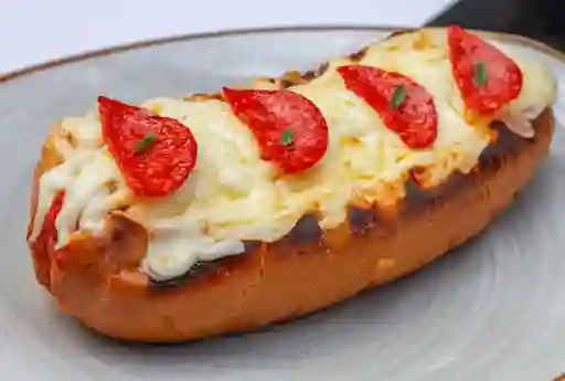 Hot Dog Pepperoni Pizza