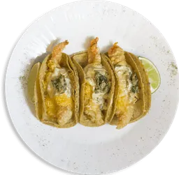 Tacos Gobernador de Langostinos (Sinaloa)