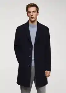 Abrigo Haki Navy Talla XS Hombre Mango