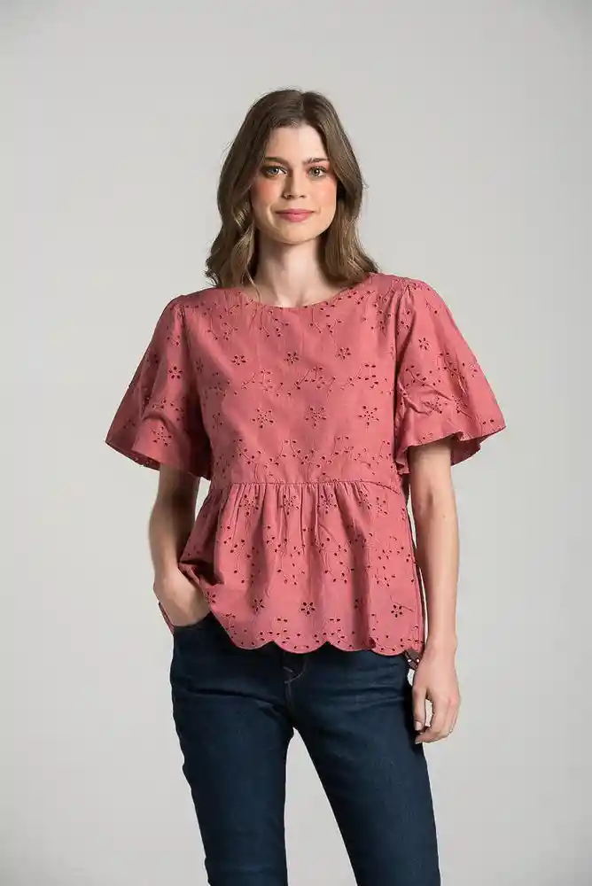 Arkitect Blusa Manga Corta Rosado L