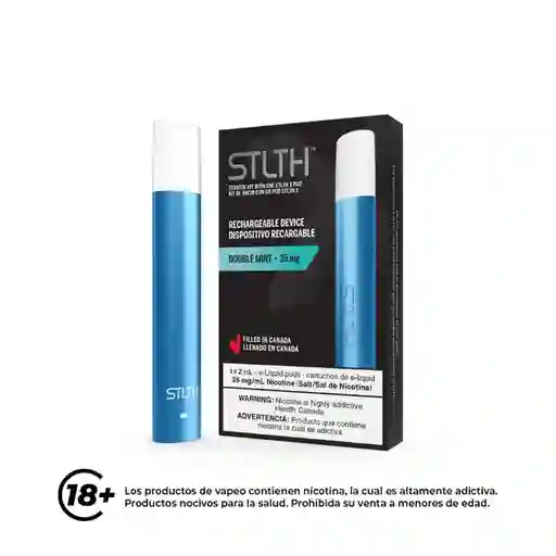 Stlth Dispositivo Inici Azul Metalizado Double Mint