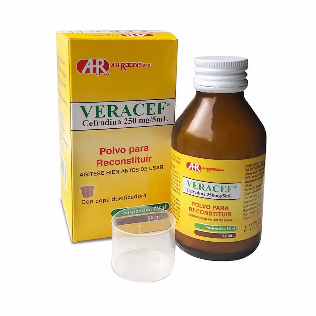 Veracef (250 Mg / 5 Ml)