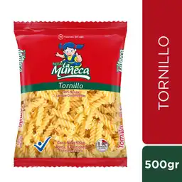 La Muñeca Pasta Tornillo Libre de Conservantes