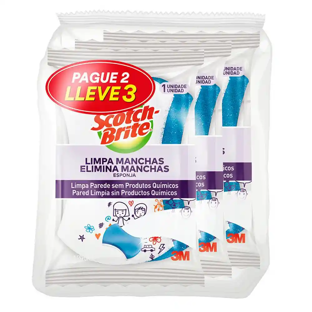 Oferta Esponjas Elimina Manchas Scotch Brite 7702098025424