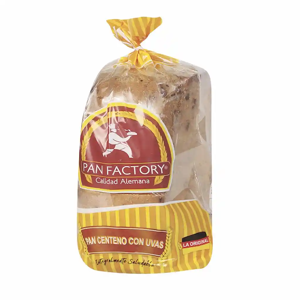 Pan Factory Pan Centeno Con Uvas