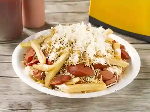 Salchipapa Especial