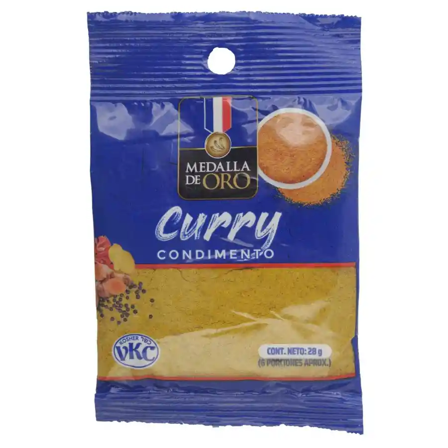 Condimento Medalla de Oro Curry