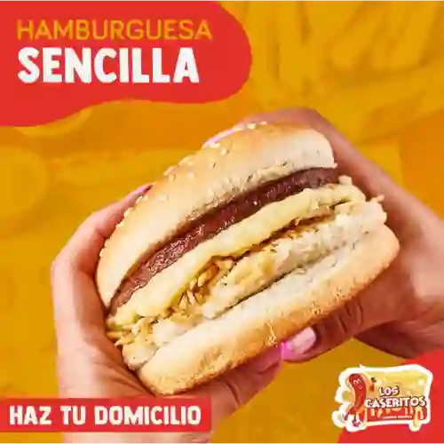 Hamburguesa Sencilla