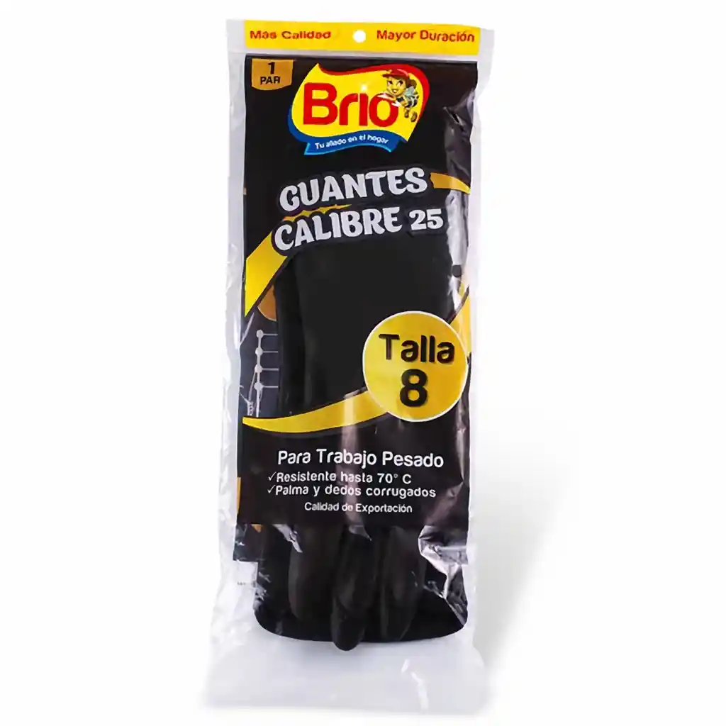 Brio Guante Industrial Calibre 25