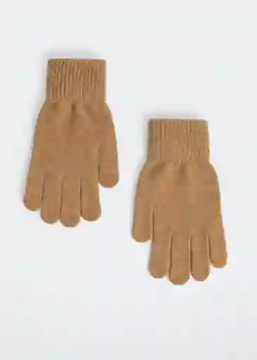 Guantes Touch Camel Talla 99 Hombre Mango