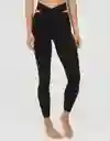 Leggings Regular Aerie Negro Talla Mediano American Eagle