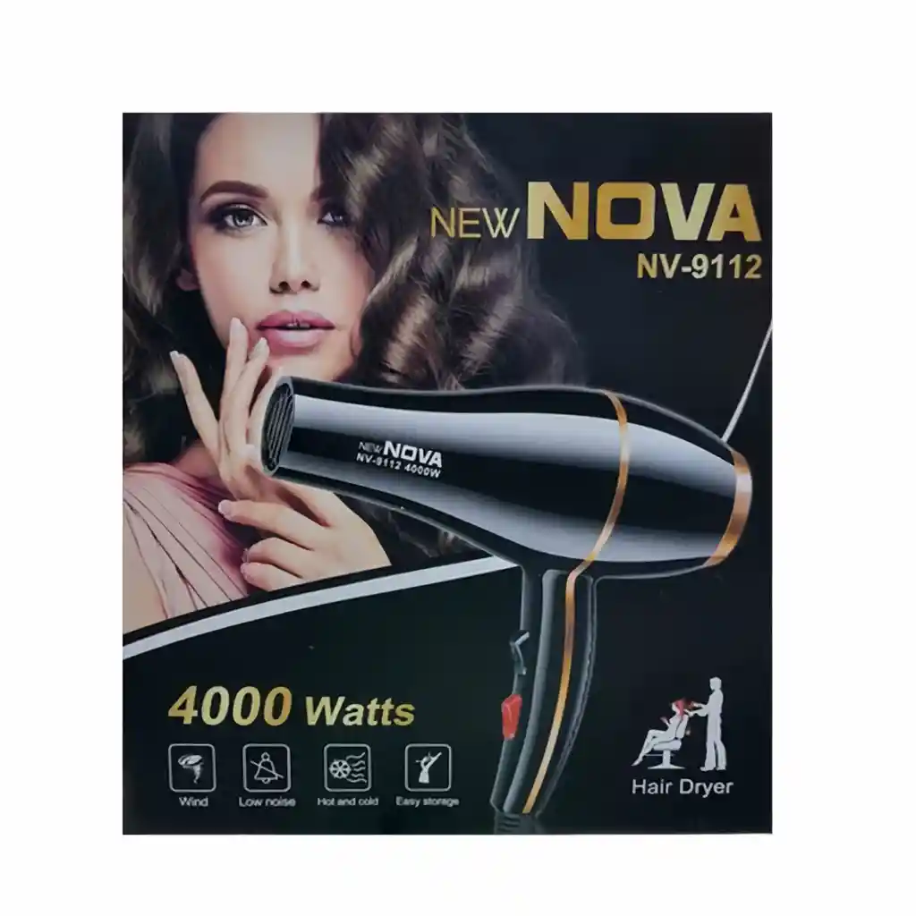 Nova Secador Para Cabello Nv- 9112 26 X 29 X 8