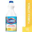 Blanqueador Clorox Pureza Cítrica Botella 1 lt