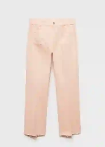 Jean Alex Rosa Talla 36 Mujer Mango