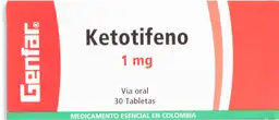 Ketotifeno Genfar