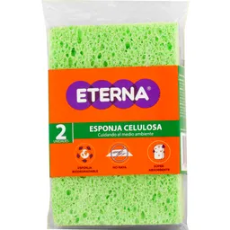 Eterna Fibra Esponja Verde Celulosa