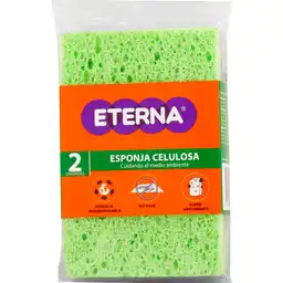 Eterna Fibra Esponja Verde Celulosa
