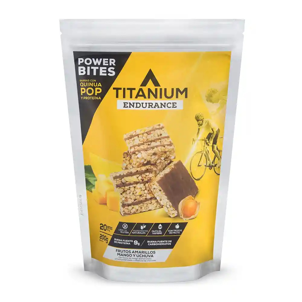 Titanium Power Barras Energéticas con Proteína