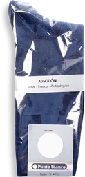 Punto Blanco Media Para Mujer arco azul Talla 9