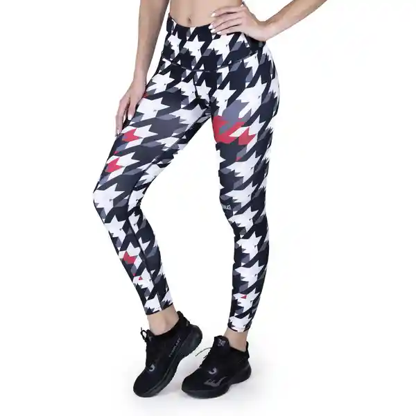 Legging Houndstooth Print Talla M Everlast