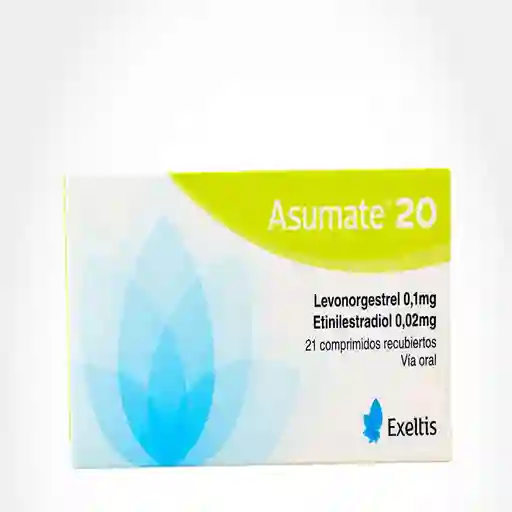 Asumate 20 (0.1 mg/ 0.02 mg)