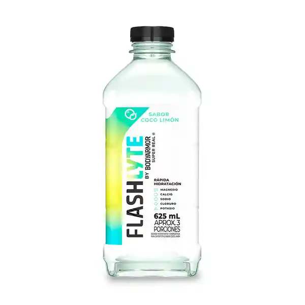 Flashlyte Bebida Hidratante Coco Limón Con Electrolitos 625 mL