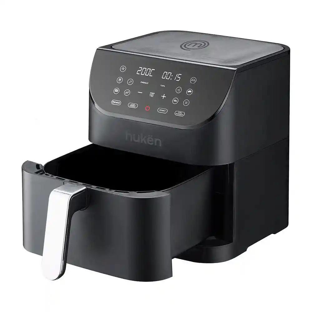 Freidora de Aire Digital Huken Digital Negro Mkaf6black