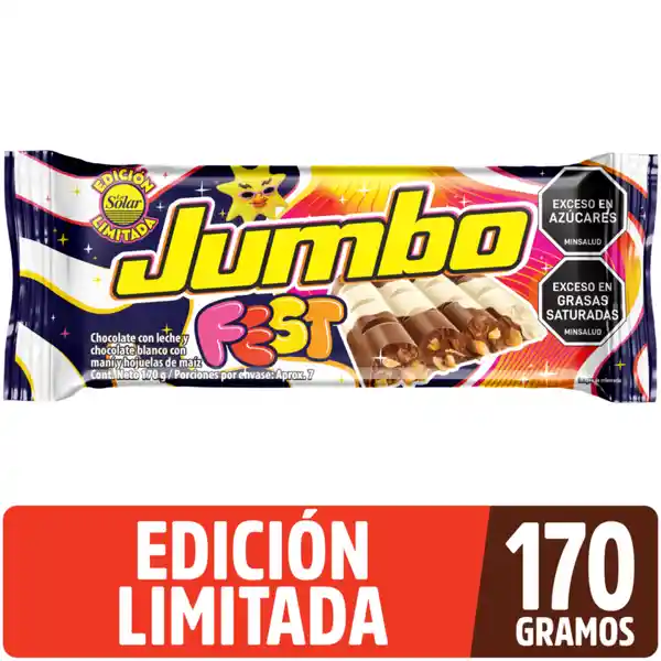 Jumbo Chocolatina Fest Edición Limitada 170 g